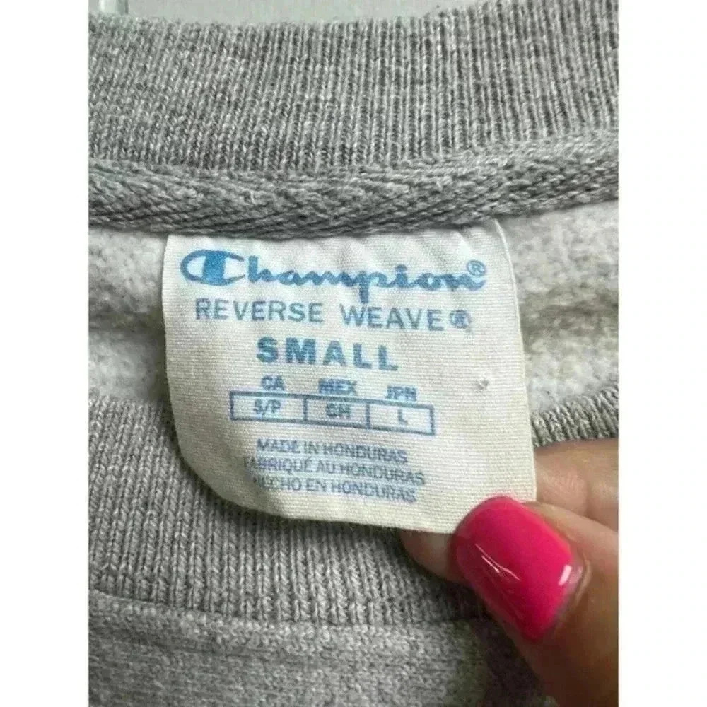 Champion Reverse Weave Embroidered Script Sweatsh… - image 5